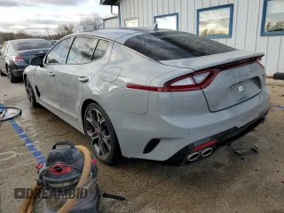 2021 Kia Stinger GT2 with VIN KNAE55LC2M6091539, listed as a Copart auction lot 81516294 with 37,905 mi miles and Salvage Title. Bid and sale history available at carsss.com. Image 2.