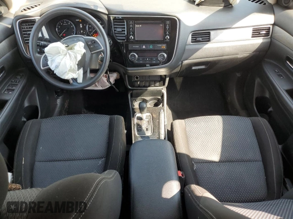 2018 Mitsubishi Outlander ES with VIN JA4AZ3A36JZ059615, listed as a Copart auction lot 54954485 with 107,626 mi miles and Salvage title. Bid and sale history available at DreamBid. Image 8.