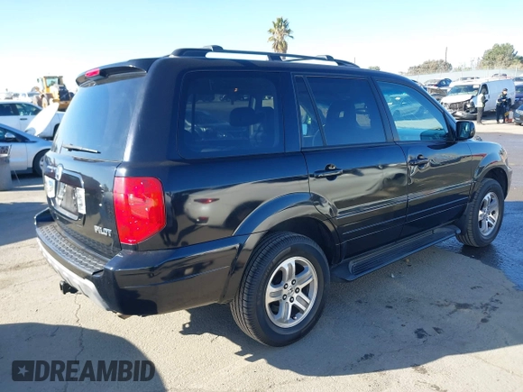 2003 Honda Pilot EX z VIN 2HKYF18713H612854, wystawiony jako IAAI lot #41344126 z przebiegiem 152 331 mil mil oraz . Historia ofert i sprzedaży dostępna na DreamBid. Obrazek 4.