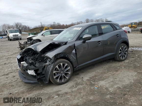 2019 Mazda CX-3 Touring with VIN JM1DKFC7XK1438335, listed as a Copart auction lot 51751125 with 41,995 mi miles and Salvage Title. Bid and sale history available at carsss.com. Image 1.