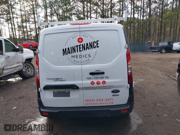 2022 Ford Transit Connect XL with VIN NM0LS7S28N1522257, listed as a IAAI auction lot 41739115 with 53,998 mi miles and . Bid and sale history available at DreamBid. Image 16.