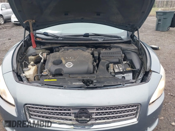 2009 Nissan Maxima SV with VIN 1N4AA51E89C853918, listed as a IAAI auction lot 41956138 with 116,410 mi miles and . Bid and sale history available at DreamBid. Image 10.