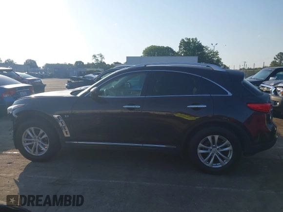 2016 Infiniti QX70 z VIN JN8CS1MW6GM750425, wystawiony jako IAAI lot #42259340 z przebiegiem 79 350 mil mil oraz . Historia ofert i sprzedaży dostępna na DreamBid. Obrazek 14.