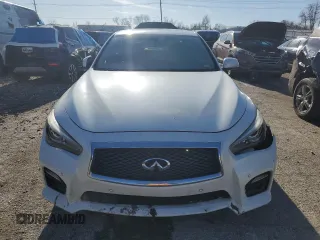 2017 Infiniti Q50 Sport z VIN JN1EV7AP8HM741578, wystawiony jako Copart lot #80983874 z przebiegiem 54 501 mil mil oraz Szkoda całkowita • Salvage title. Historia ofert i sprzedaży dostępna na DreamBid. Obrazek 5.