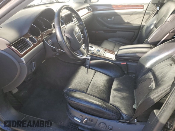 2006 Audi A8 4.2L z VIN WAUML44E46N025255, wystawiony jako Copart lot #48436035 z przebiegiem 150 567 mil mil oraz Tytuł czysty. Historia ofert i sprzedaży dostępna na DreamBid. Obrazek 7.
