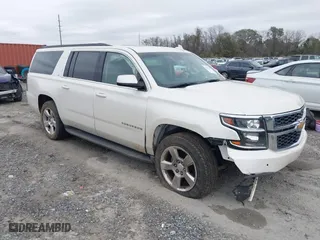 2015 Chevrolet Suburban LT with VIN 1GNSCJKC4FR732849, listed as a IAAI auction lot 41193577 with 91,196 mi miles. Bid and sale history available at carsss.com. Image 1.