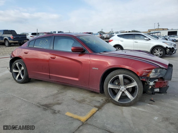 2014 Dodge Charger RT 100th Anniversary with VIN 2C3CDXCT3EH232132, listed as a Copart auction lot 45326824 with 0 mi miles and Salvage Title. Bid and sale history available at carsss.com. Image 4.
