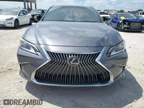2019 Lexus ES 350 with VIN 58ABZ1B1XKU011209, listed as a Copart auction lot 52543685 with 65,954 mi miles and Salvage Title. Bid and sale history available at DreamBid. Image 5.