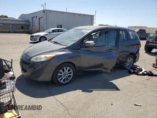 2014 Mazda 5 Sport z VIN JM1CW2BL4E0163921, wystawiony jako Copart lot #55675365 z przebiegiem 190 255 mil mil oraz Szkoda całkowita • Salvage title. Historia ofert i sprzedaży dostępna na DreamBid. Obrazek 1.