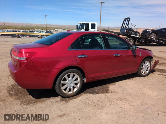 2012 Lincoln MKZ with VIN 3LNHL2GC2CR836253, listed as a Copart auction lot 50248705 with 143,995 mi miles and Salvage Title. Bid and sale history available at carsss.com. Image 3.