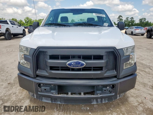 2016 Ford F-150 XL with VIN 1FTMF1C89GKF46916, listed as a Copart auction lot 58996645 with 110,102 mi miles and Salvage title. Bid and sale history available at DreamBid. Image 5.