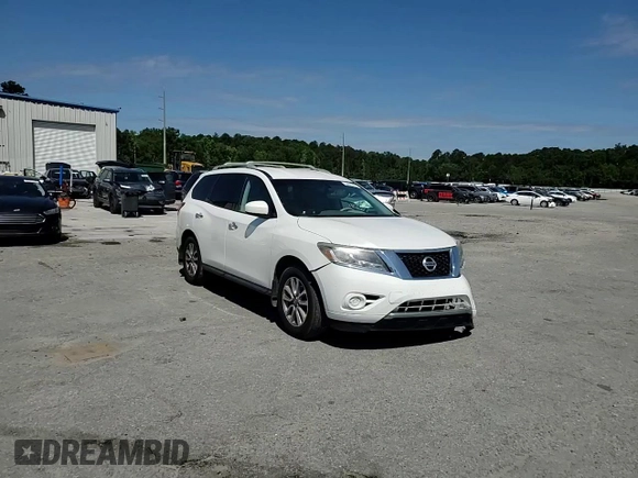 2014 Nissan Pathfinder Platinum z VIN 5N1AR2MN0EC727829, wystawiony jako Copart lot #55010735 z przebiegiem 173 398 mil mil oraz Szkoda całkowita • Salvage title. Historia ofert i sprzedaży dostępna na DreamBid. Obrazek 14.