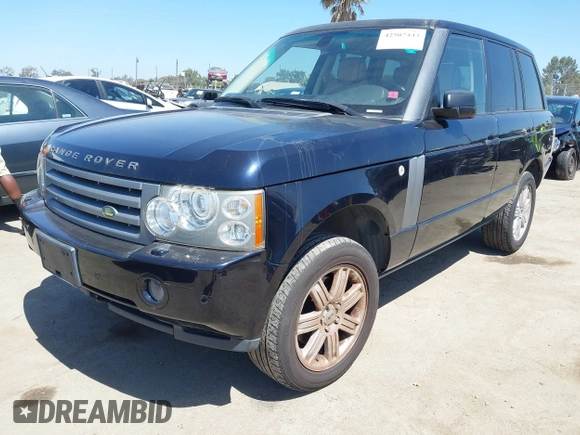 2008 Land Rover Range Rover HSE with VIN SALMF15418A284352, listed as a IAAI auction lot 42507443 with 74,145 mi miles and . Bid and sale history available at DreamBid. Image 2.