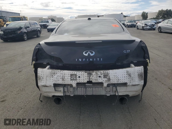 2013 Infiniti G37 IPL with VIN JN1CV6EK1DM900032, listed as a Copart auction lot 54853805 with 120,951 mi miles and Salvage Title. Bid and sale history available at DreamBid. Image 6.