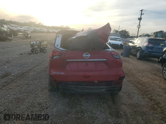 2017 Nissan Rogue SL with VIN JN8AT2MT3HW393002, listed as a Copart auction lot 44033865 with Not Provided miles and Non Repairable. Bid and sale history available at DreamBid. Image 6.