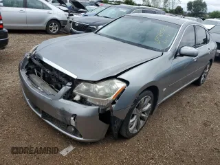 2006 Infiniti M with VIN JNKAY01E36M110502, listed as a Copart auction lot 69718584 with 125,044 mi miles and Salvage Title. Bid and sale history available at DreamBid. Image 1.