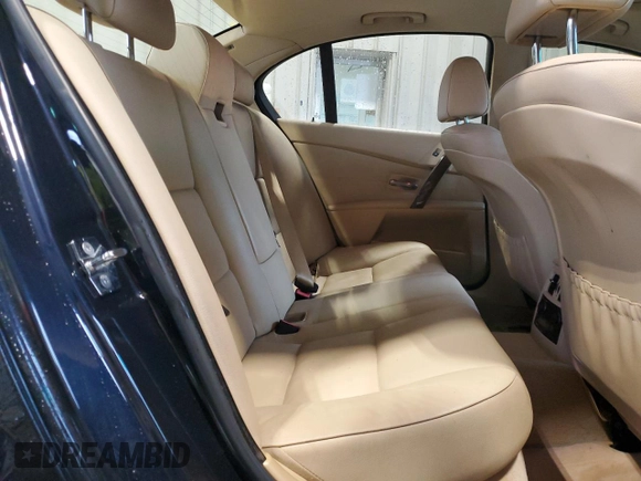 2006 BMW 5 Series 530xi with VIN WBANF73596CU21336, listed as a Copart auction lot 52828545 with 166,092 mi miles and Salvage Title. Bid and sale history available at DreamBid. Image 10.