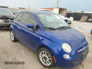 2013 FIAT 500 Pop z VIN 3C3CFFAR7DT748298, wystawiony jako IAAI lot #42184459 z przebiegiem 104 062 mil mil oraz . Historia ofert i sprzedaży dostępna na DreamBid. Obrazek 1.