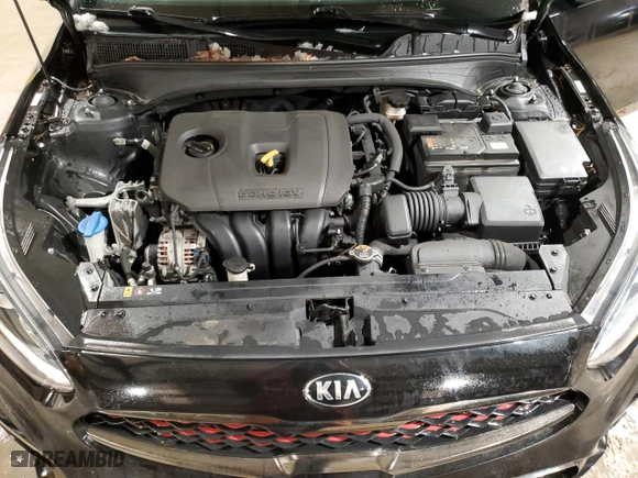 2020 Kia Forte GT-Line with VIN 3KPF34AD8LE242556, listed as a Copart auction lot 47356945 with 56,097 mi miles and Salvage Title. Bid and sale history available at carsss.com. Image 11.