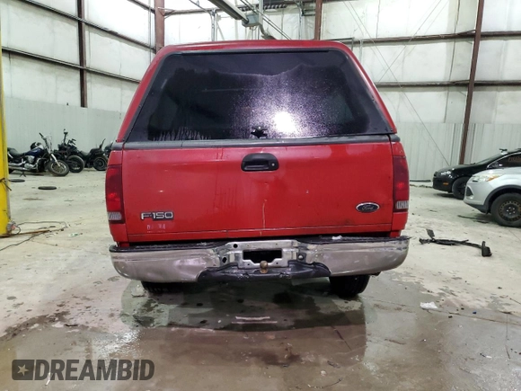 2000 Ford F-150 XL with VIN 1FTRX17W3YNC12019, listed as a Copart auction lot 41402325 with 182,123 mi miles and Salvage Title. Bid and sale history available at carsss.com. Image 6.