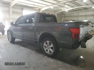 2019 Ford F-150 XL with VIN 1FTEW1E4XKFA80042, listed as a Copart auction lot 59548775 with 119,647 mi miles and Salvage title. Bid and sale history available at DreamBid. Image 2.