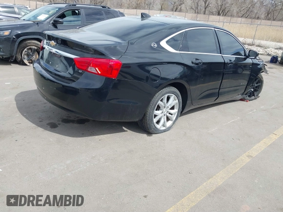 2016 Chevrolet Impala LT with VIN 2G1105SA6G9177913, listed as a IAAI auction lot 41906588 with 121,543 mi miles and . Bid and sale history available at DreamBid. Image 4.