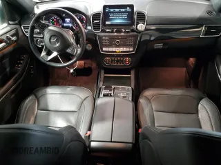 2017 Mercedes-Benz GLS 550 with VIN 4JGDF7DE0HA811541, listed as a Copart auction lot 74307404 with 119,812 mi miles and Salvage Title. Bid and sale history available at DreamBid. Image 8.