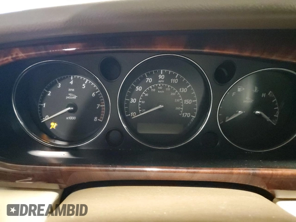 2005 Jaguar XJ with VIN SAJWA79C25SG45066, listed as a Copart auction lot 83488664 with 0 mi miles and Clean Title. Bid and sale history available at carsss.com. Image 9.