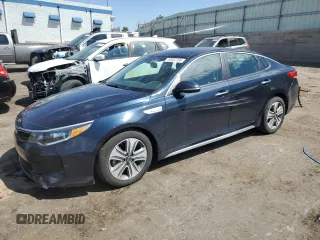 2017 Kia Optima Hybrid EX with VIN KNAGU4LE7H5010442, listed as a Copart auction lot 70532704 with 79,916 mi miles and Salvage Title. Bid and sale history available at carsss.com. Image 1.