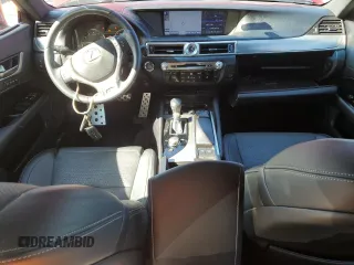 2013 Lexus GS 350 with VIN JTHCE1BL0D5004181, listed as a Copart auction lot 55527715 with 84,303 mi miles and Salvage Title. Bid and sale history available at DreamBid. Image 8.