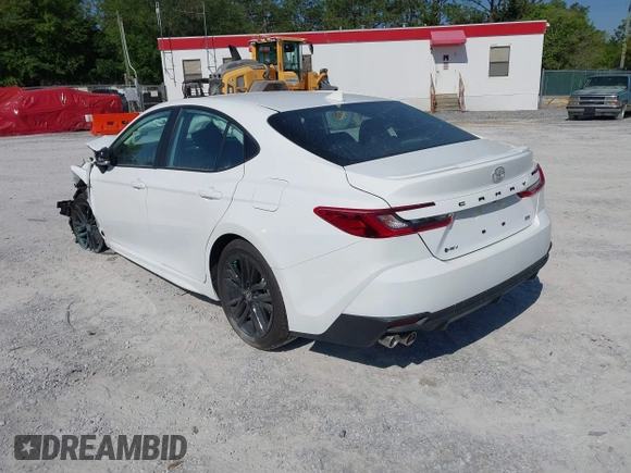 2025 Toyota Camry LE with VIN 4T1DAACK0SU551828, listed as a IAAI auction lot 41823385 with Not Provided miles and . Bid and sale history available at DreamBid. Image 3.