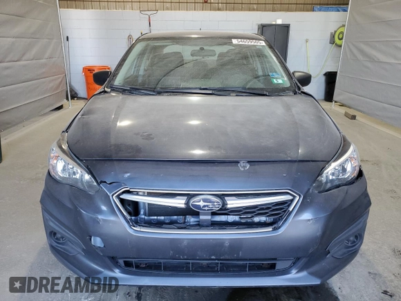 2017 Subaru Impreza with VIN 4S3GKAA63H3603844, listed as a Copart auction lot 54659505 with 124,636 mi miles and Salvage title. Bid and sale history available at DreamBid. Image 5.