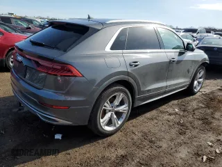 2023 Audi Q8 Premium Plus with VIN WA1BVBF12PD011746, listed as a Copart auction lot 51333805 with 13,575 mi miles and Salvage title. Bid and sale history available at DreamBid. Image 3.