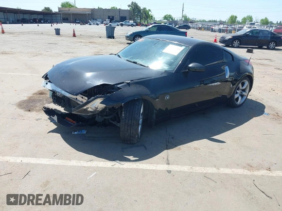 2008 Nissan 350Z Grand Touring with VIN JN1BZ34EX8M750793, listed as a IAAI auction lot 42093716 with 124,386 mi miles. Bid and sale history available at carsss.com. Image 18.