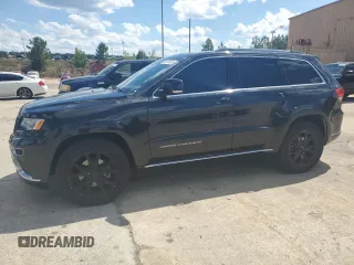 2015 Jeep Grand Cherokee Summit with VIN 1C4RJFJG6FC828922, listed as a Copart auction lot 54878415 with 125,781 mi miles and Salvage title. Bid and sale history available at DreamBid. Image 1.