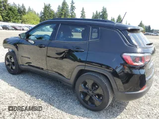 2020 Jeep Compass Latitude with VIN 3C4NJCBB8LT166292, listed as a Copart auction lot 59352365 with 81,397 mi miles and Salvage title. Bid and sale history available at DreamBid. Image 2.