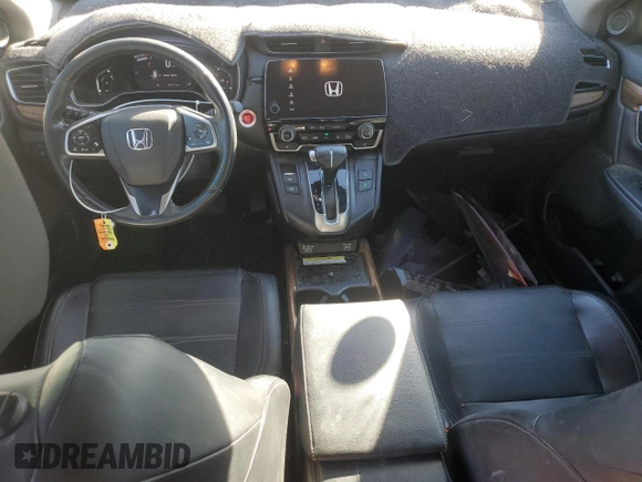2020 Honda CR-V Touring with VIN 7FARW1H9XLE013377, listed as a Copart auction lot 80741674 with 107,317 mi miles and Salvage Title. Bid and sale history available at carsss.com. Image 8.