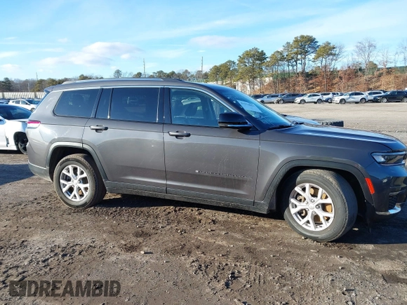 2021 Jeep Grand Cherokee Limited with VIN 1C4RJKBG6M8142905, listed as a IAAI auction lot 41576851 with 44,884 mi miles and . Bid and sale history available at DreamBid. Image 13.