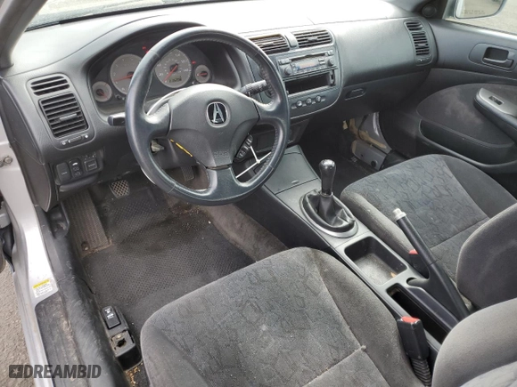 2002 Honda Civic EX with VIN 1HGEM21092L007293, listed as a Copart auction lot 49898165 with 216,288 mi miles and Salvage Title. Bid and sale history available at carsss.com. Image 8.