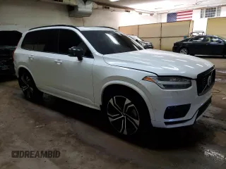 2021 Volvo XC90 R-Design with VIN YV4BR0CM3M1683841, listed as a Copart auction lot 48255854 with 53,839 mi miles and Clean Title. Bid and sale history available at carsss.com. Image 4.