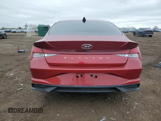 2023 Hyundai Elantra SEL with VIN KMHLS4AGXPU617964, listed as a Copart auction lot 55487845 with 32,060 mi miles and Salvage title. Bid and sale history available at DreamBid. Image 6.