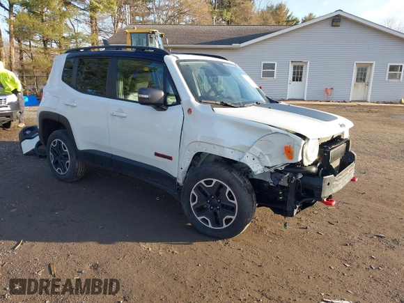 2017 Jeep Renegade Deserthawk z VIN ZACCJBCBXHPG50494, wystawiony jako IAAI lot #41858069 z przebiegiem 98 174 mil mil oraz . Historia ofert i sprzedaży dostępna na DreamBid. Obrazek 1.