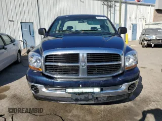 2006 Dodge 1500 ST with VIN 1D7HU18N66J228672, listed as a Copart auction lot 47645105 with 183,330 mi miles and Salvage Title. Bid and sale history available at carsss.com. Image 5.