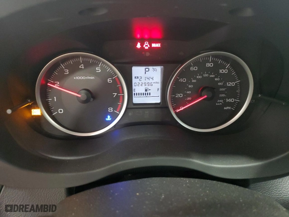 2018 Subaru Forester with VIN JF2SJABC9JH608770, listed as a Copart auction lot 54252585 with 22,996 mi miles and Salvage Title. Bid and sale history available at carsss.com. Image 9.