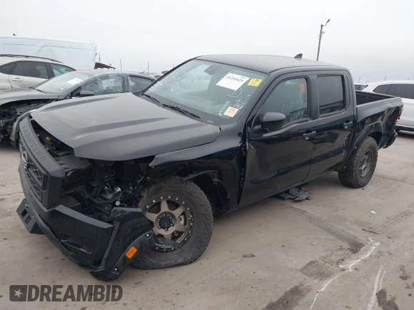 2022 Nissan Frontier S with VIN 1N6ED1EKXNN610697, listed as a IAAI auction lot 41241624 with 17,897 mi miles. Bid and sale history available at carsss.com. Image 18.