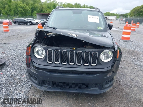 2018 Jeep Renegade Upland z VIN ZACCJBAB3JPH65687, wystawiony jako IAAI lot #42367518 z przebiegiem 107 853 mil mil oraz . Historia ofert i sprzedaży dostępna na DreamBid. Obrazek 12.
