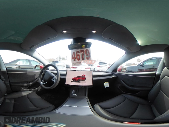 2025 Tesla Model 3 Long Range with VIN 5YJ3E1EB7SF890659, listed as a IAAI auction lot 41550353 with 1,004 mi miles and . Bid and sale history available at DreamBid. Image 19.