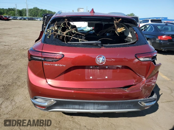2023 Buick Envision Essence with VIN LRBFZNR4XPD083523, listed as a Copart auction lot 63782534 with Not Provided miles and Salvage Title. Bid and sale history available at DreamBid. Image 6.