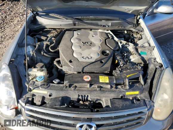 2006 Infiniti G35 z VIN JNKCV51F86M603745, wystawiony jako Copart lot #48288645 z przebiegiem 156 040 mil mil oraz Szkoda całkowita • Salvage title. Historia ofert i sprzedaży dostępna na DreamBid. Obrazek 11.