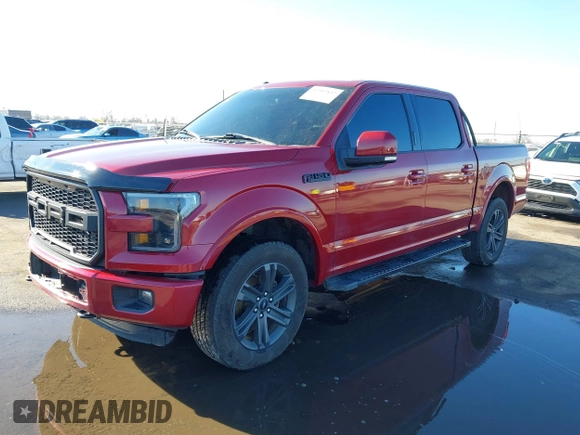 2016 Ford F-150 XLT with VIN 1FTEW1EG4GKE96287, listed as a IAAI auction lot 41382832 with 1 mi miles. Bid and sale history available at carsss.com. Image 17.